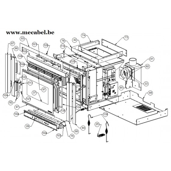 COMFORT P70 Pièces détachées